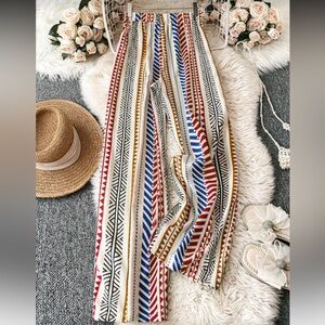 NWOT Aztec Bohemian Pants